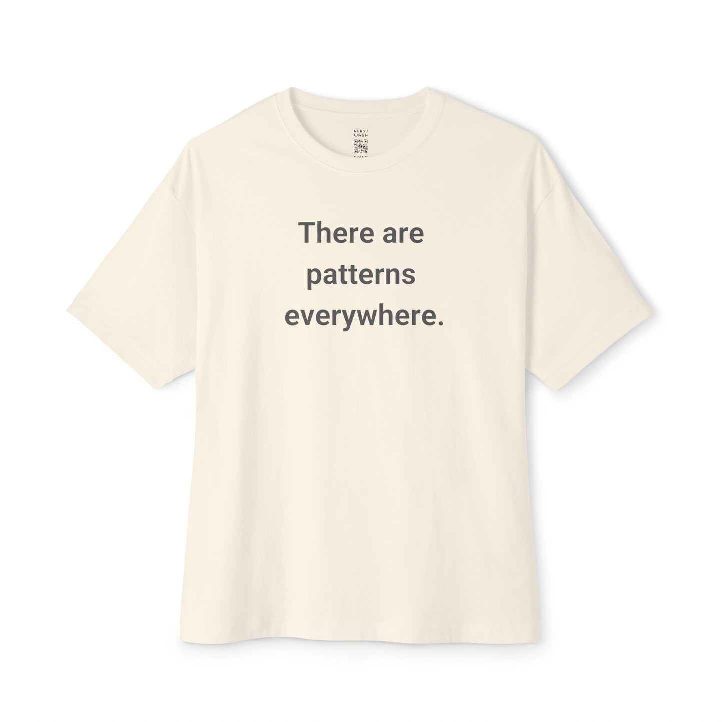 Patterns Everywhere Oversized Tee