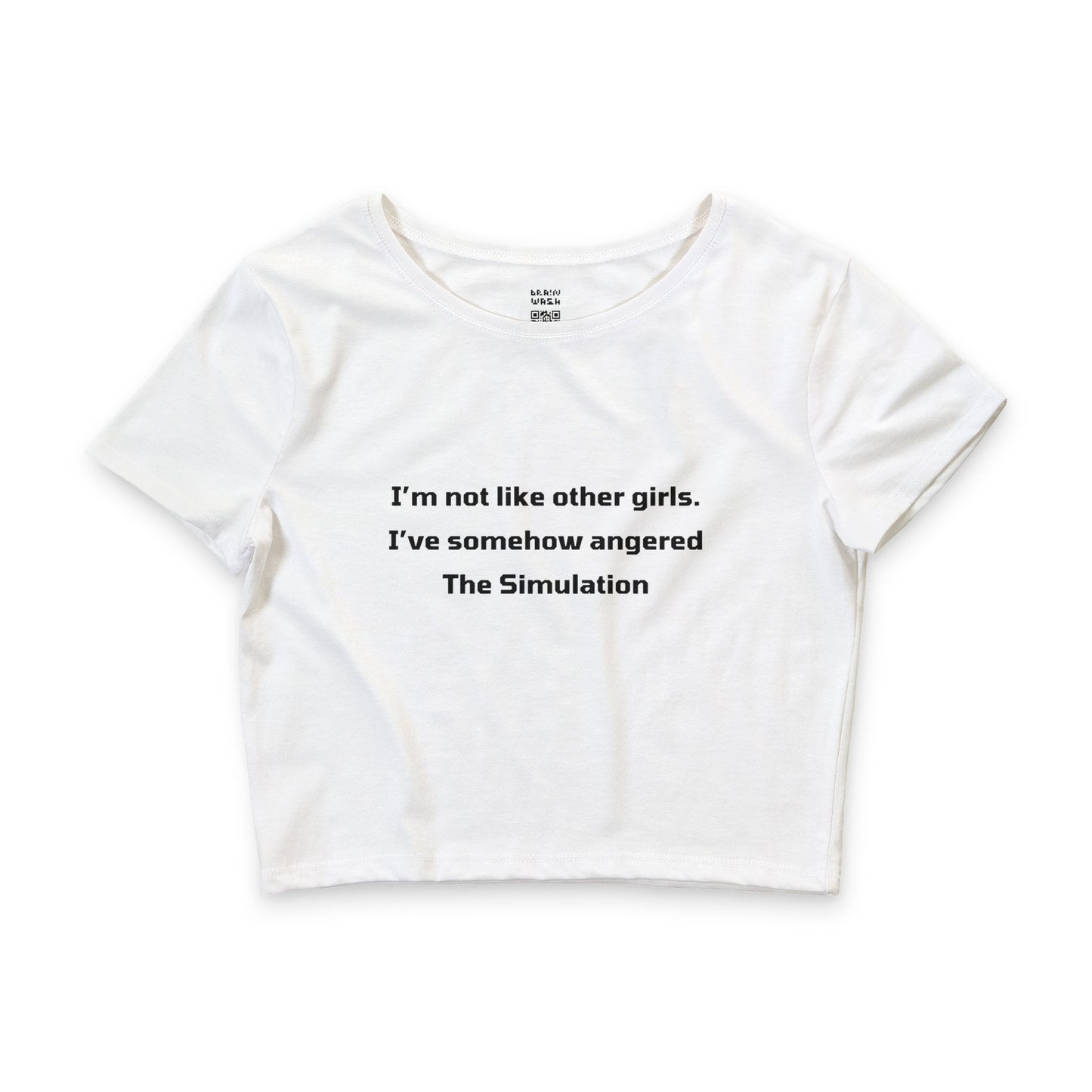 I’m Not Like Other Girls Crop Top Baby Tee