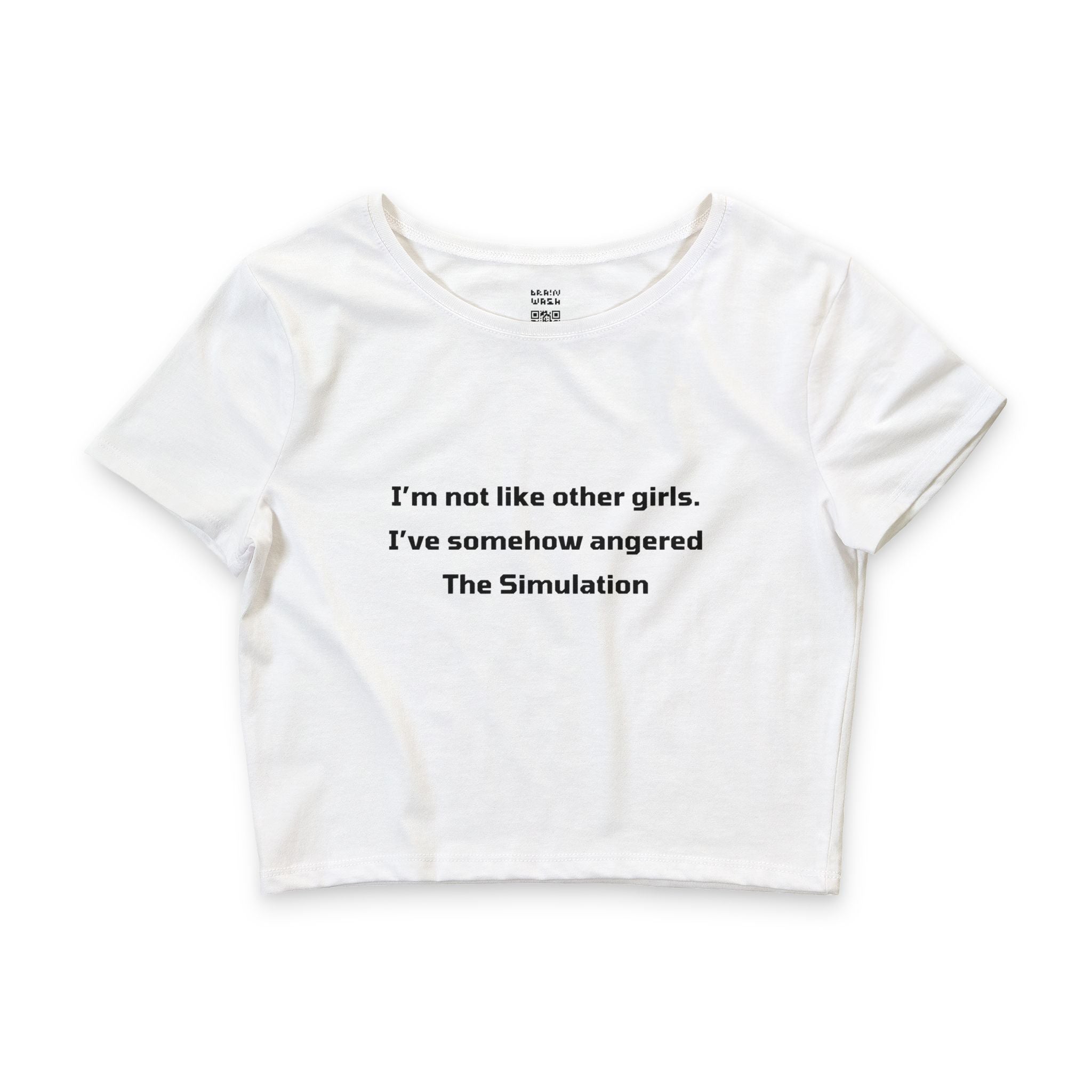 I’m Not Like Other Girls Crop Top Baby Tee