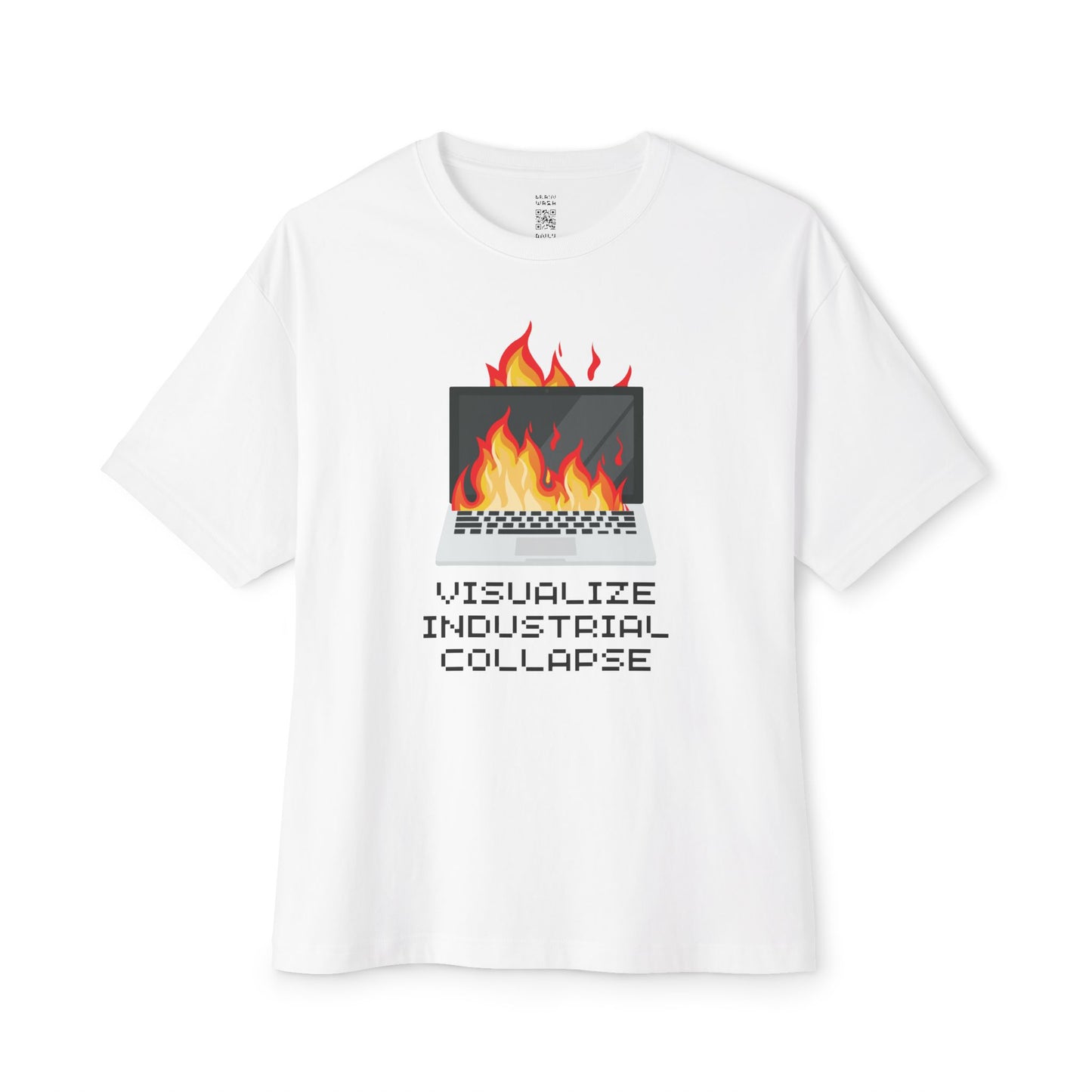 Visualize Industrial Collapse Oversized Tee
