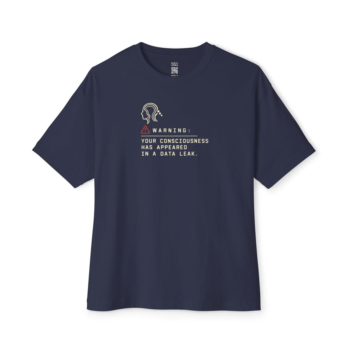 Consciousness Data Leak Oversized Tee