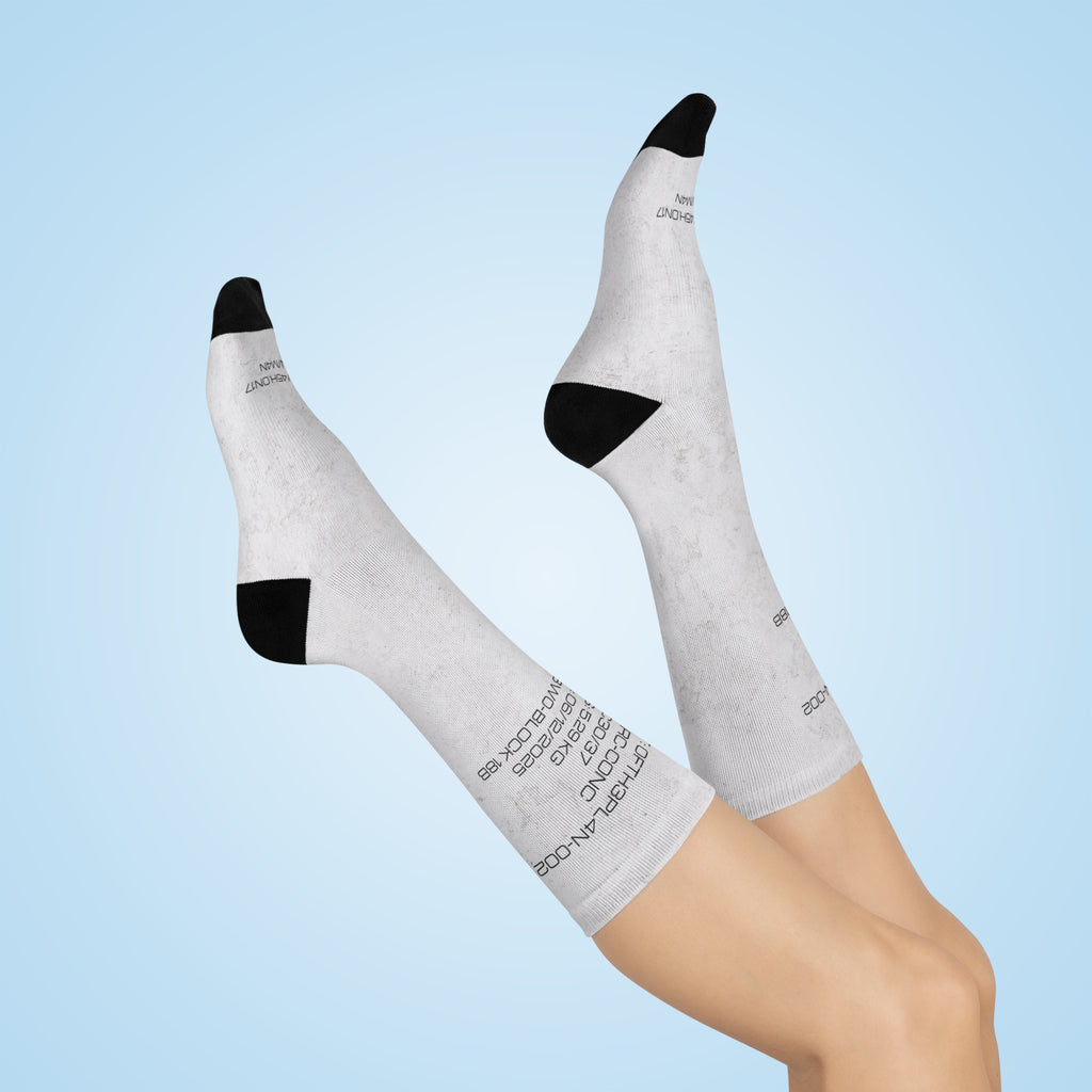 Slab #002 Brutalist Socks