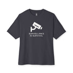 Surveillance Is Survival Oversized Tee
