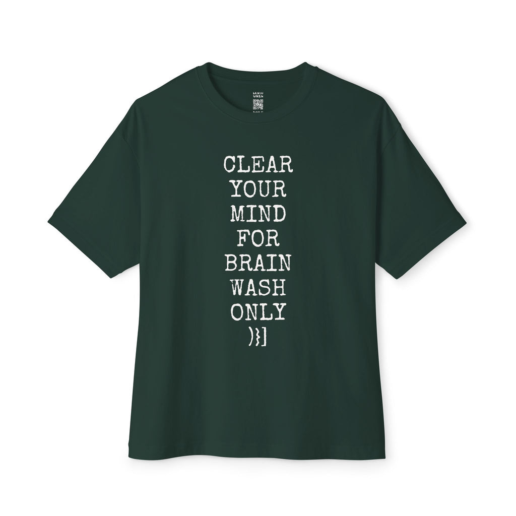 Clear Your Mind Oversized Tee