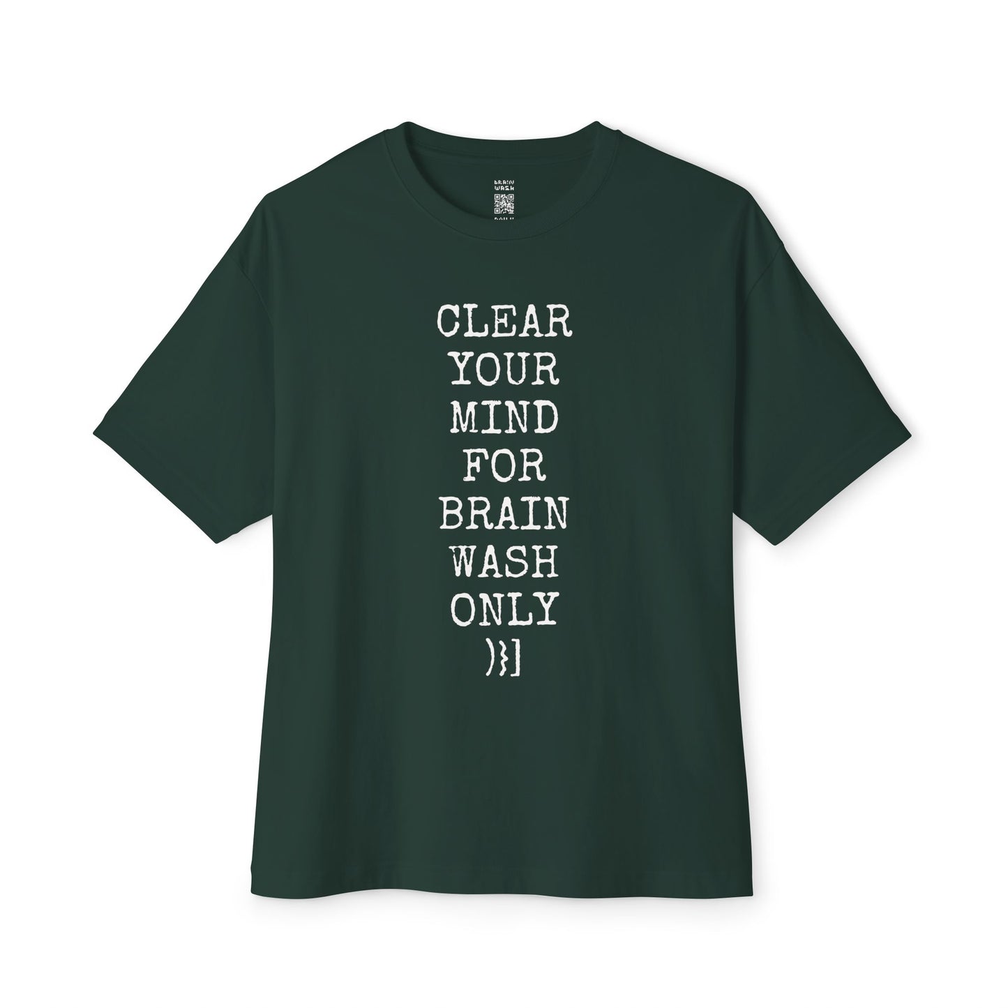 Clear Your Mind Oversized Tee