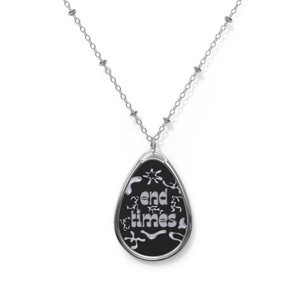 End Times Liquid Chrome Necklace