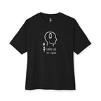 Unplug My Head Oversized Tee