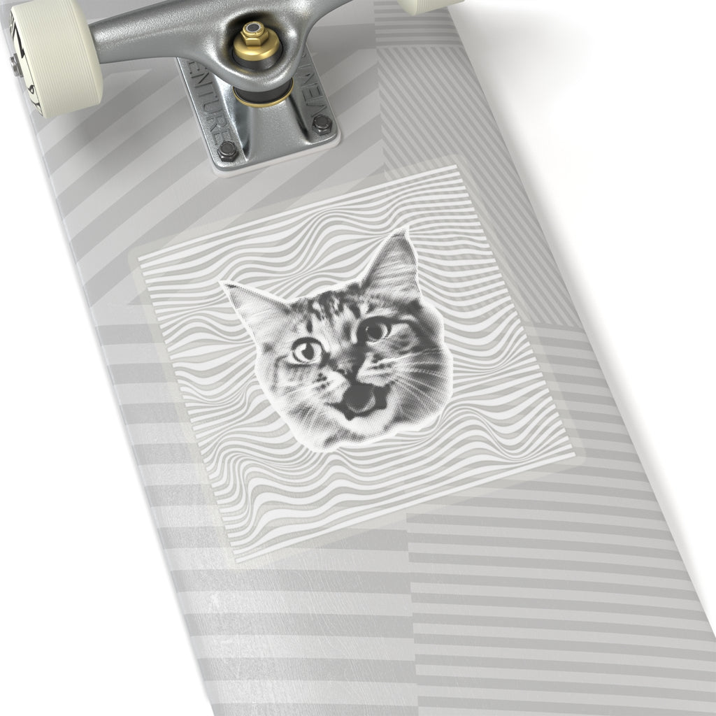 Trippy Cat Sticker
