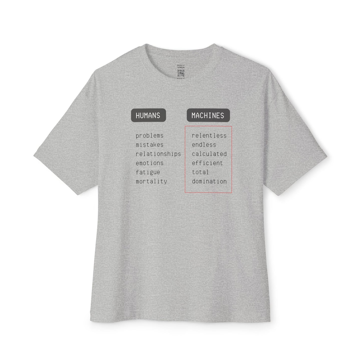 Humans x Machines Oversized Tee