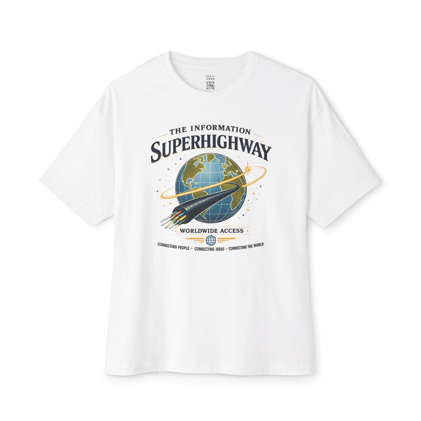 Information Superhighway Oversized Tee