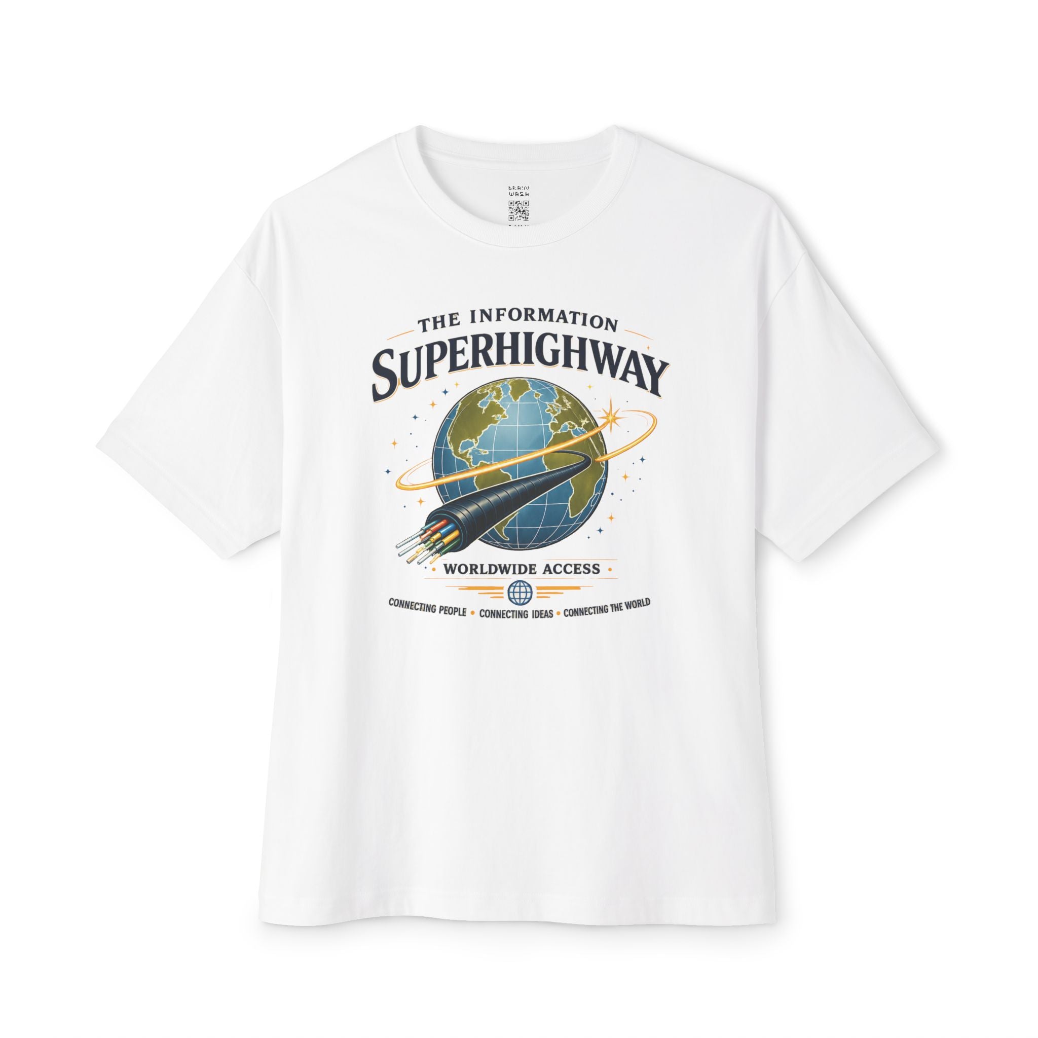 Information Superhighway Oversized Tee