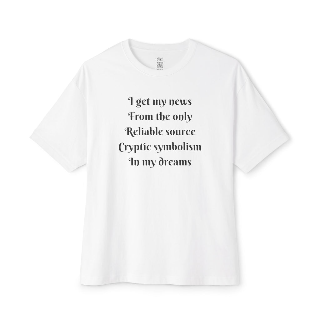 Cryptic Symbolism Oversized Tee