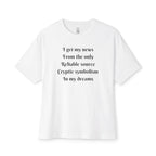 Cryptic Symbolism Oversized Tee