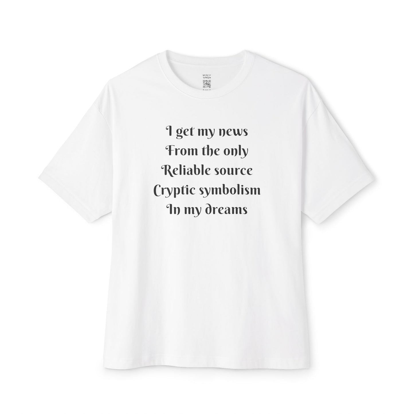 Cryptic Symbolism Oversized Tee