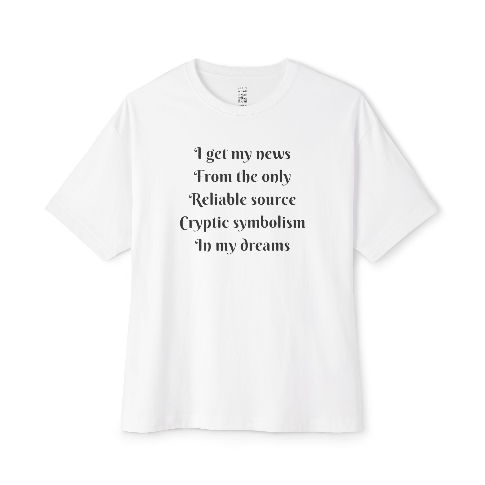 Cryptic Symbolism Oversized Tee
