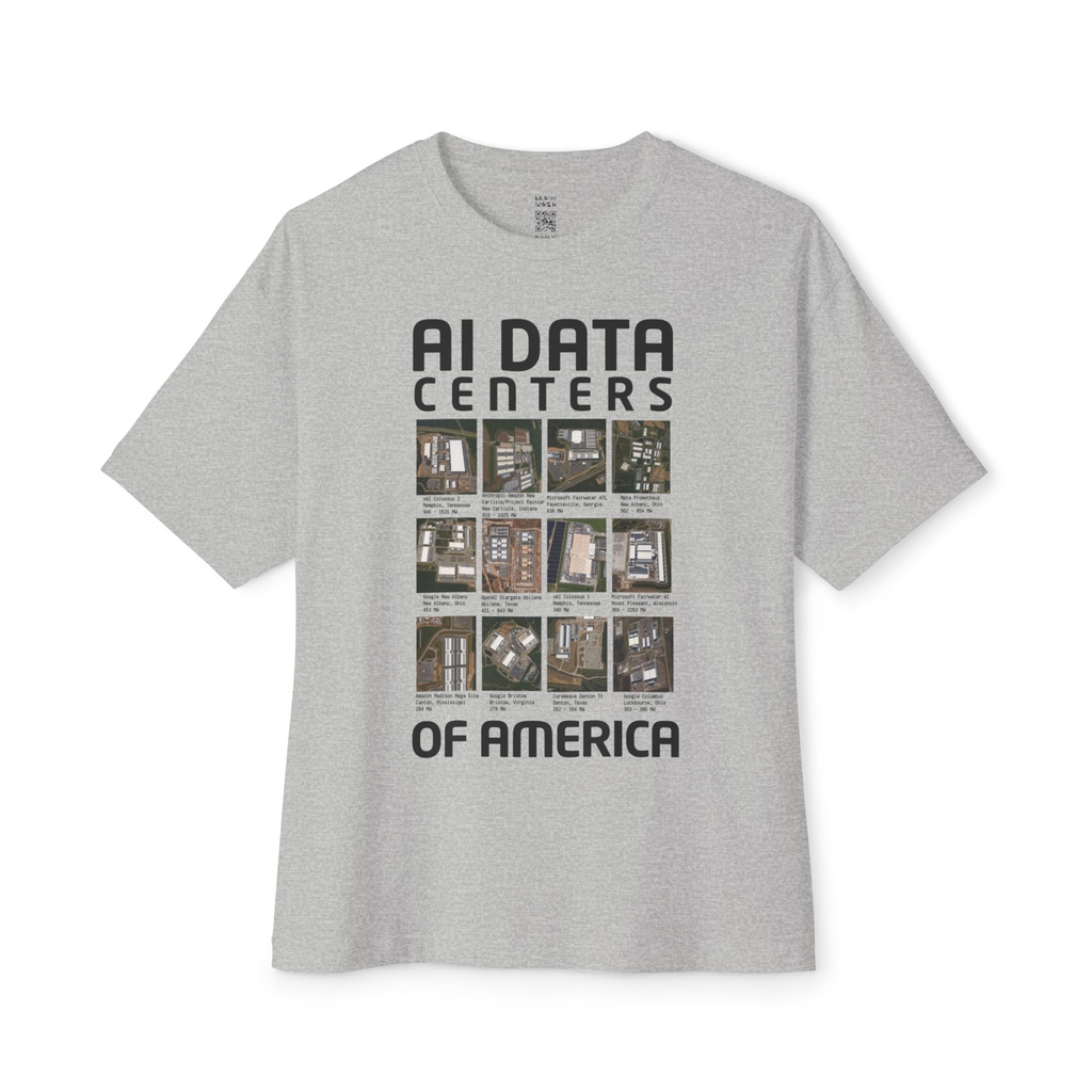 AI Data Centers Oversized Tee