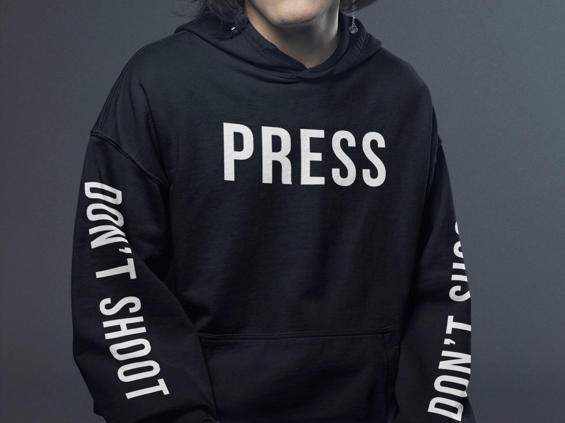 Press: Don’t Shoot Hoodie