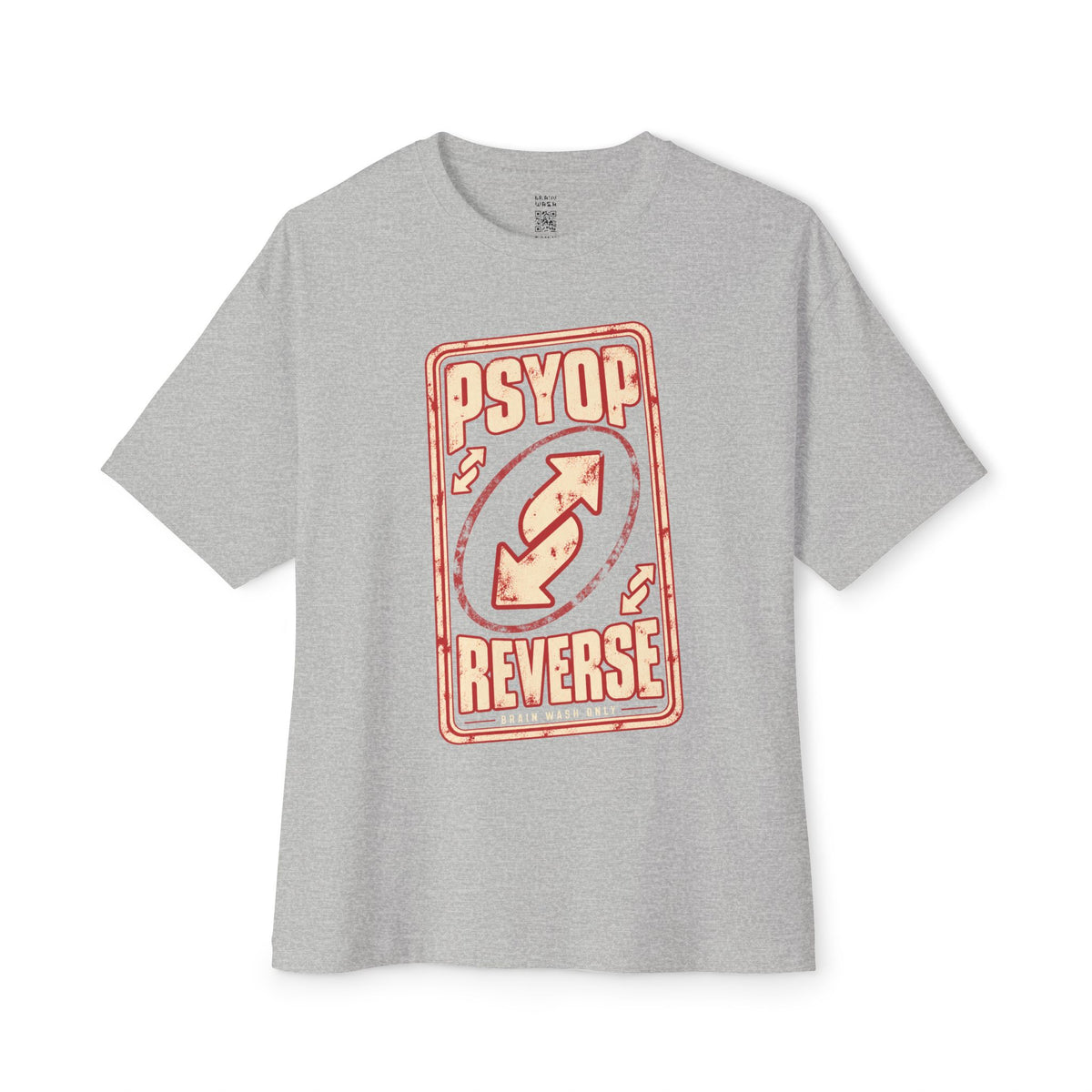 Psyop Reverse Oversized Tee