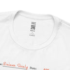 Directions: Color Inside The Lines (Circle) T-Shirt