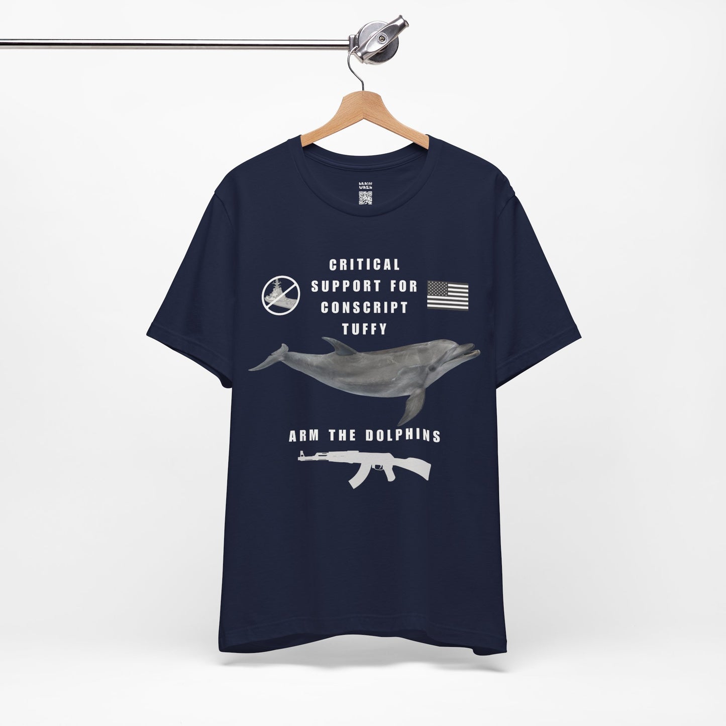 Conscript Tuffy Arm The Dolphins T-Shirt