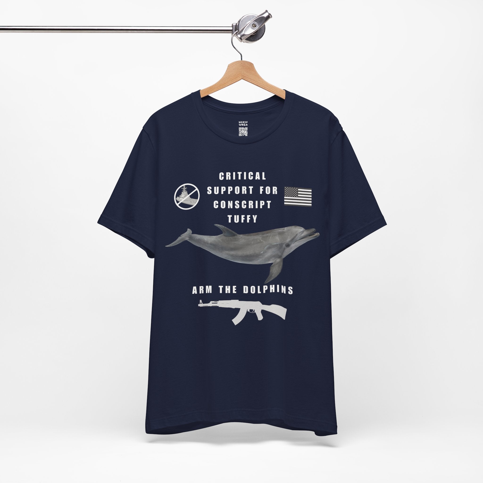 Conscript Tuffy Arm The Dolphins T-Shirt
