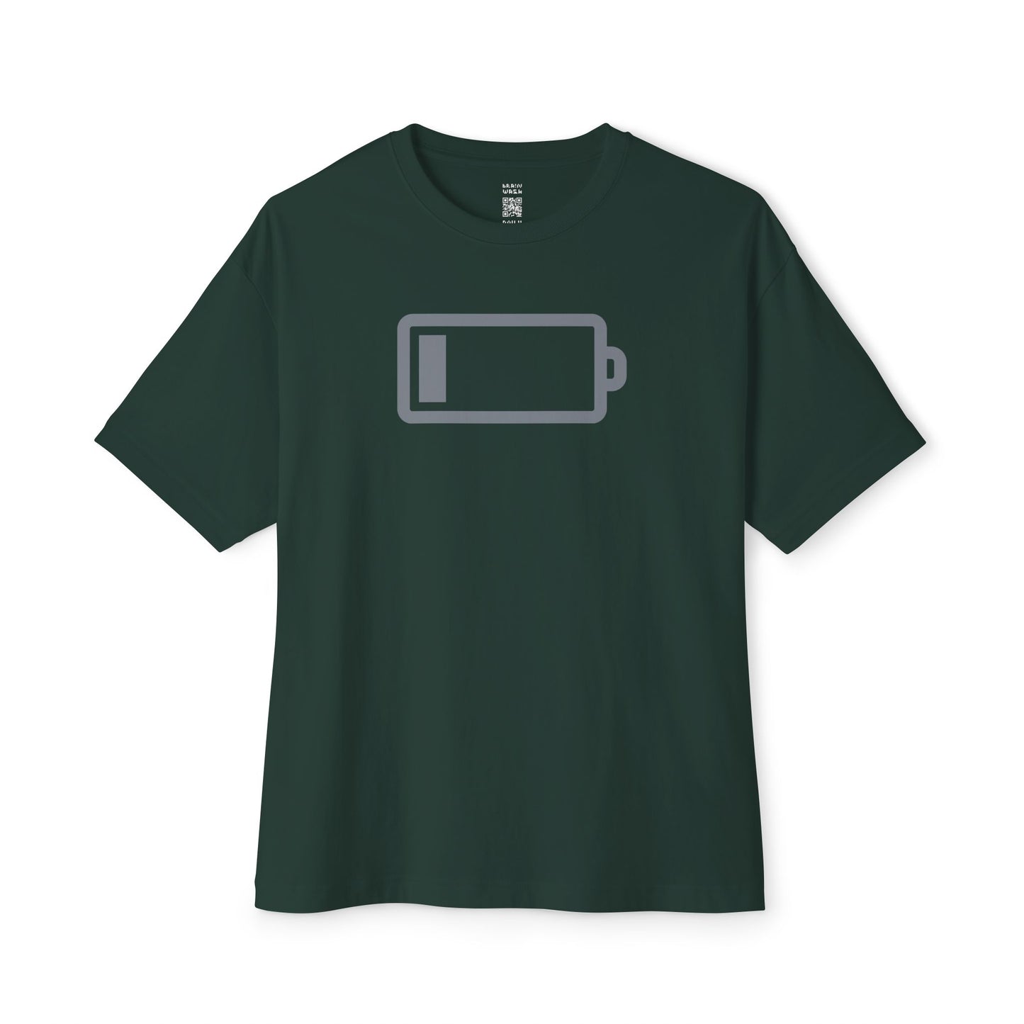 Low Battery Oversized Tee