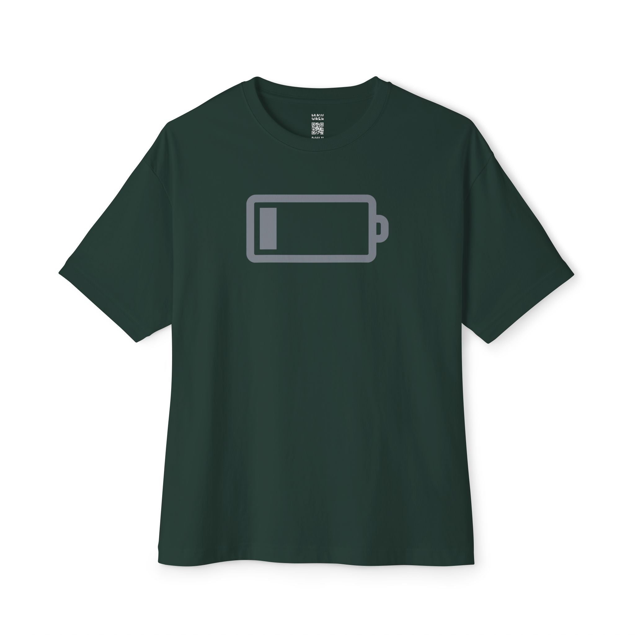 Low Battery Oversized Tee
