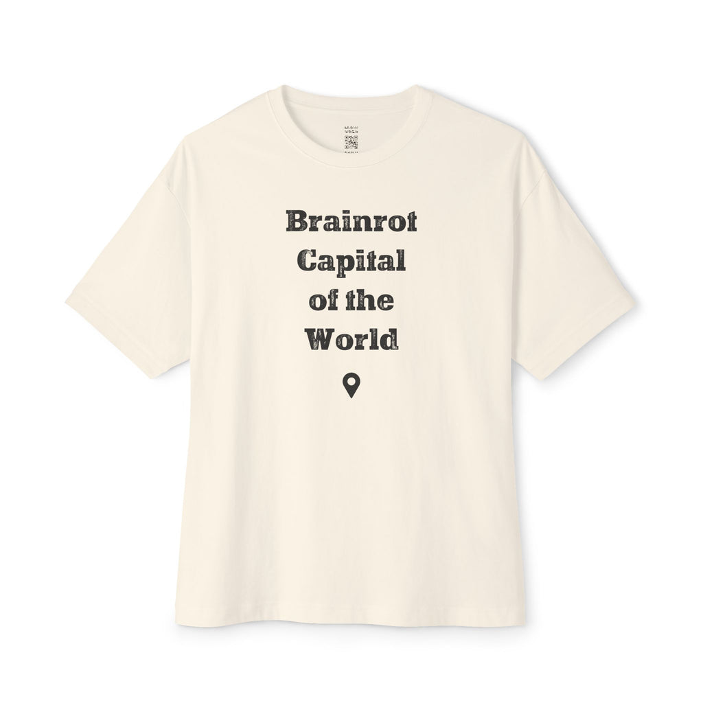Brainrot Capital Oversized Tee