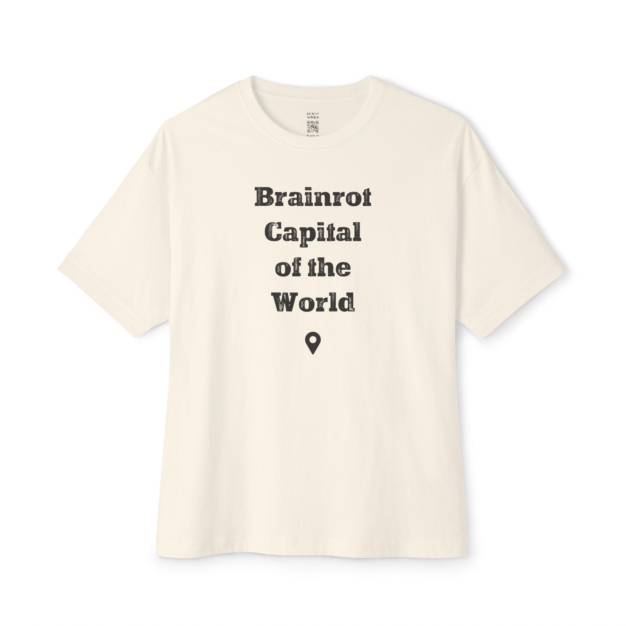 Brainrot Capital Oversized Tee