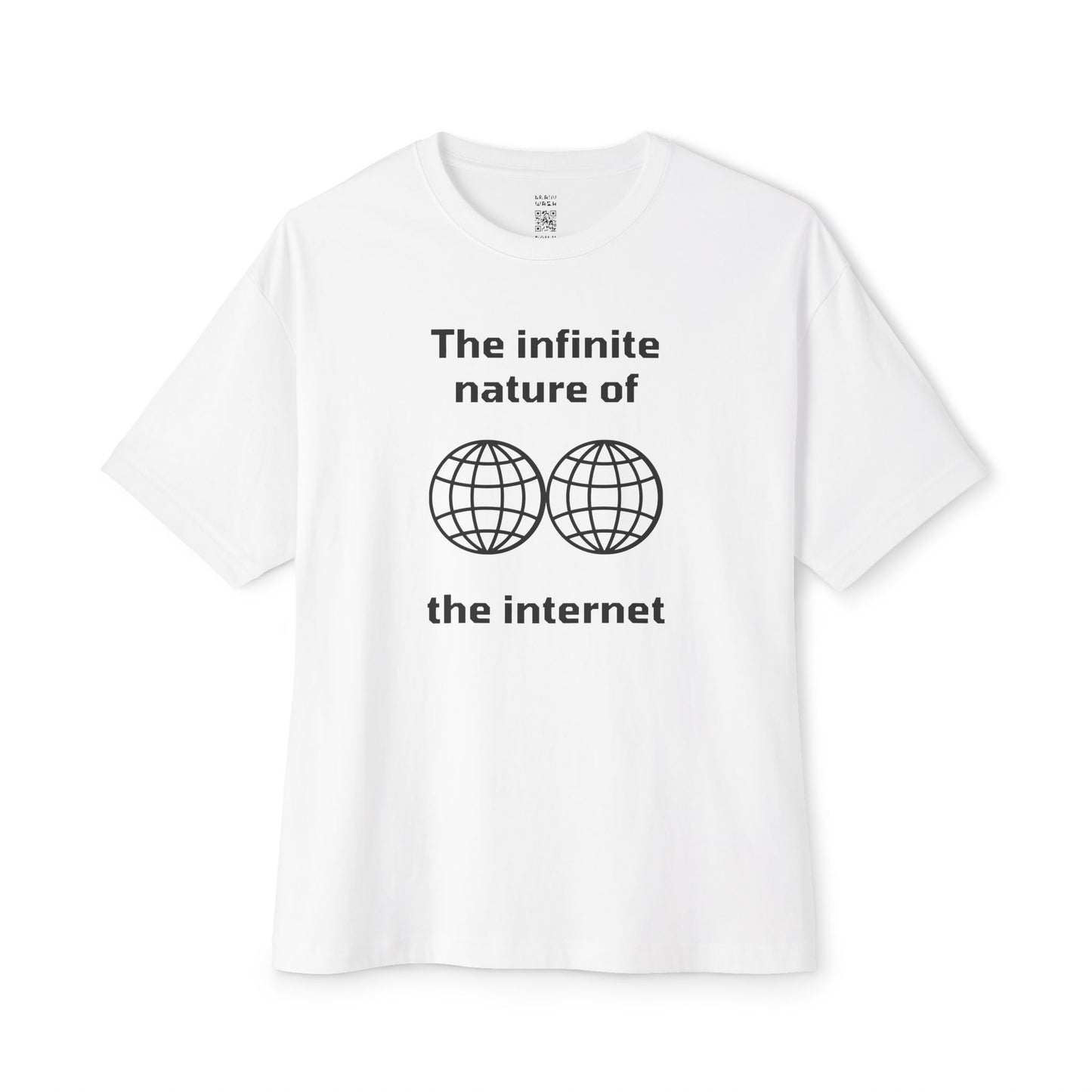Infinite Nature Of The Internet Oversized Tee