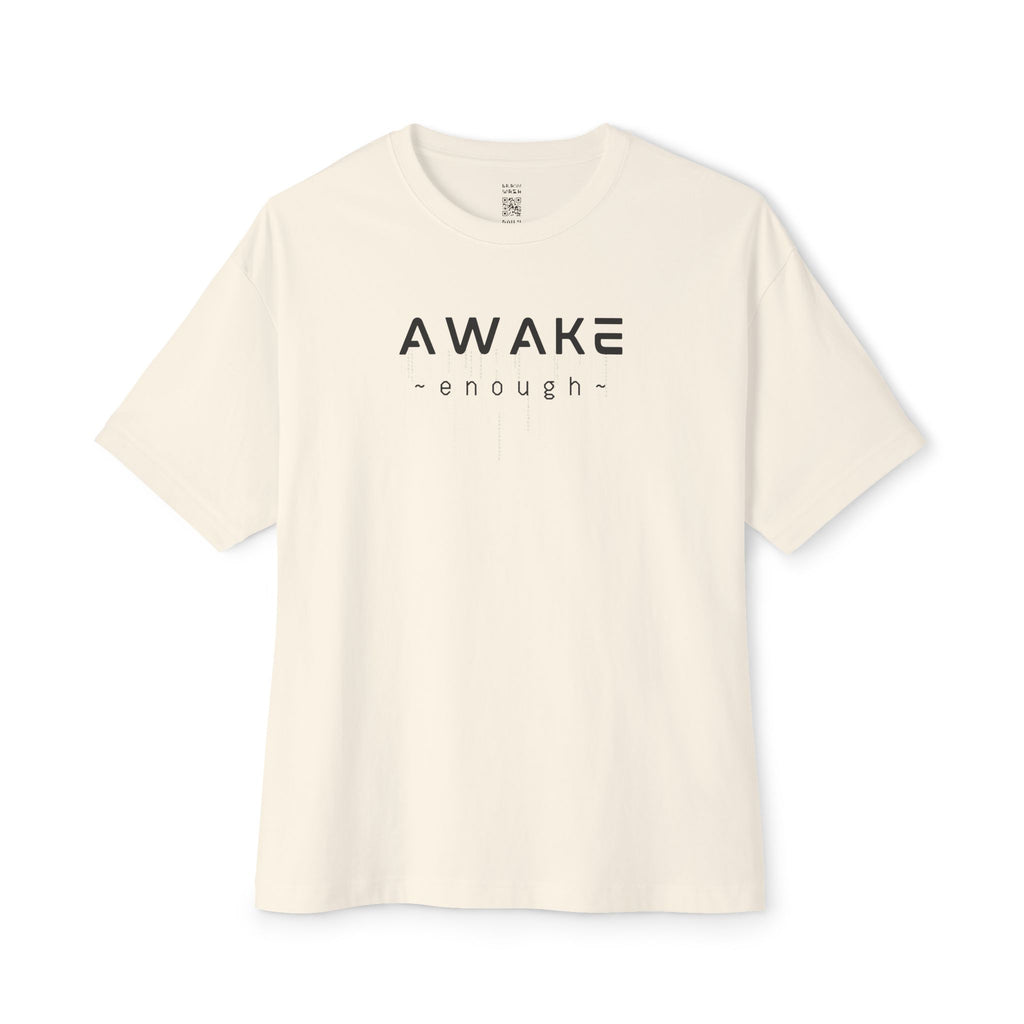 Awake Enough Oversized Tee