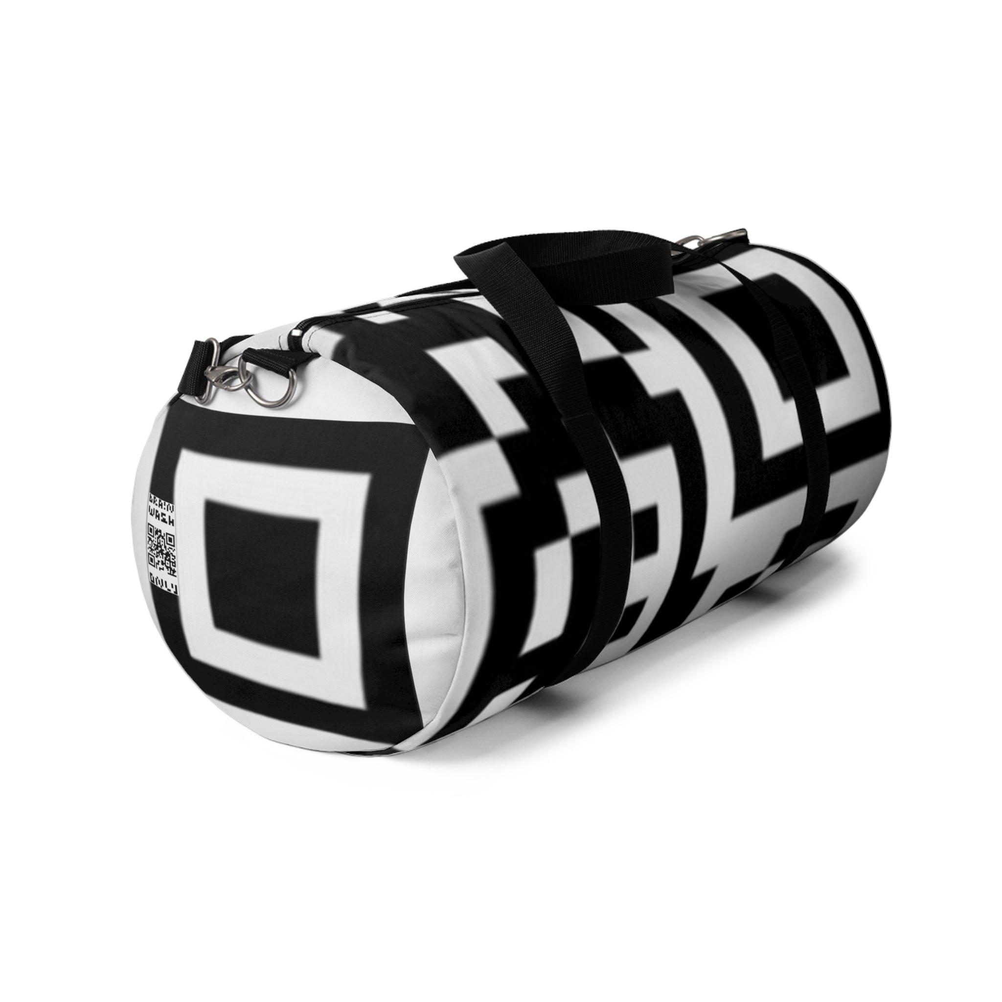 QR Print Duffel Bag