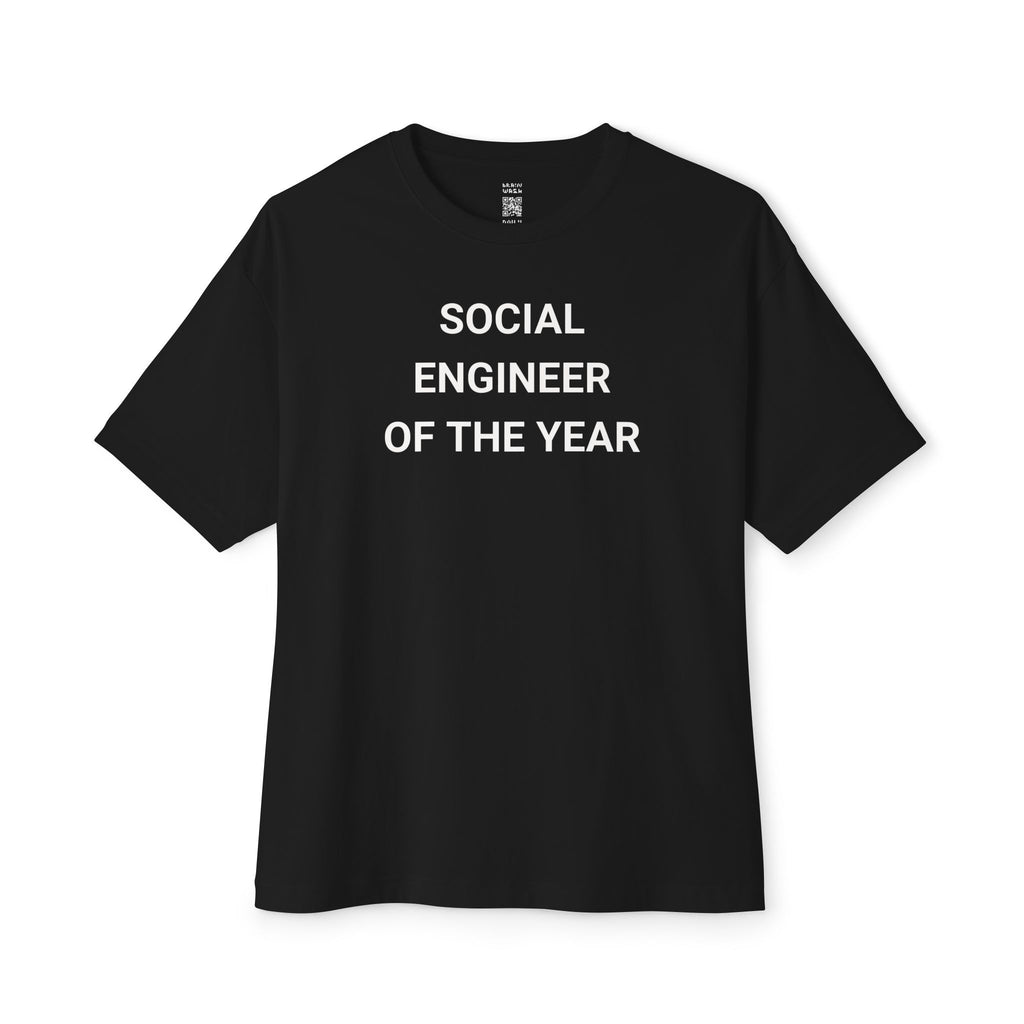 Social Engineer Of The Year Oversized Tee