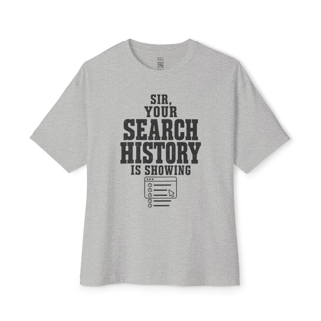 Search History Oversized Tee