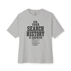 Search History Oversized Tee