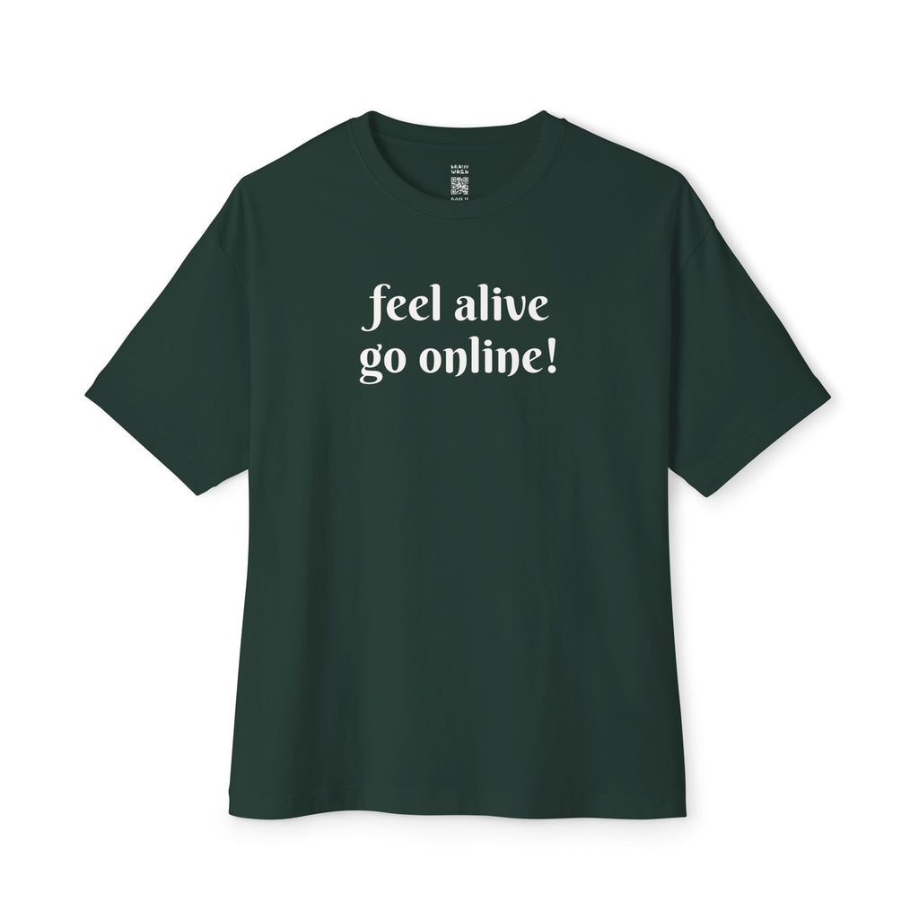 Feel Alive Oversized Tee