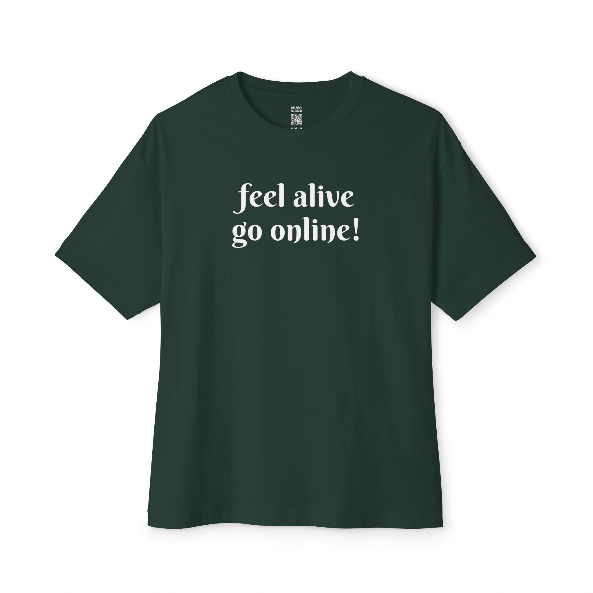 Feel Alive Oversized Tee