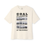 Coal Plants of the World Oversized Tee