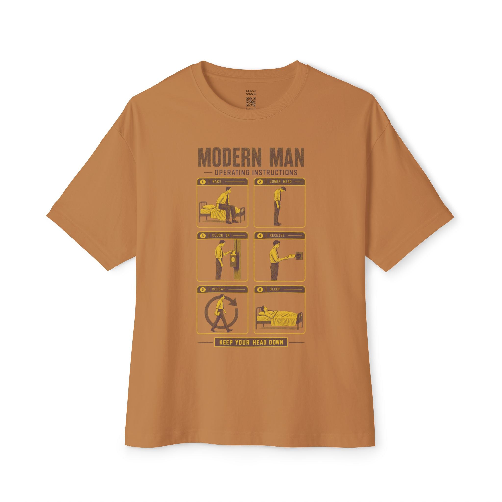 Modern Man Operating Instructions Oversized Tee