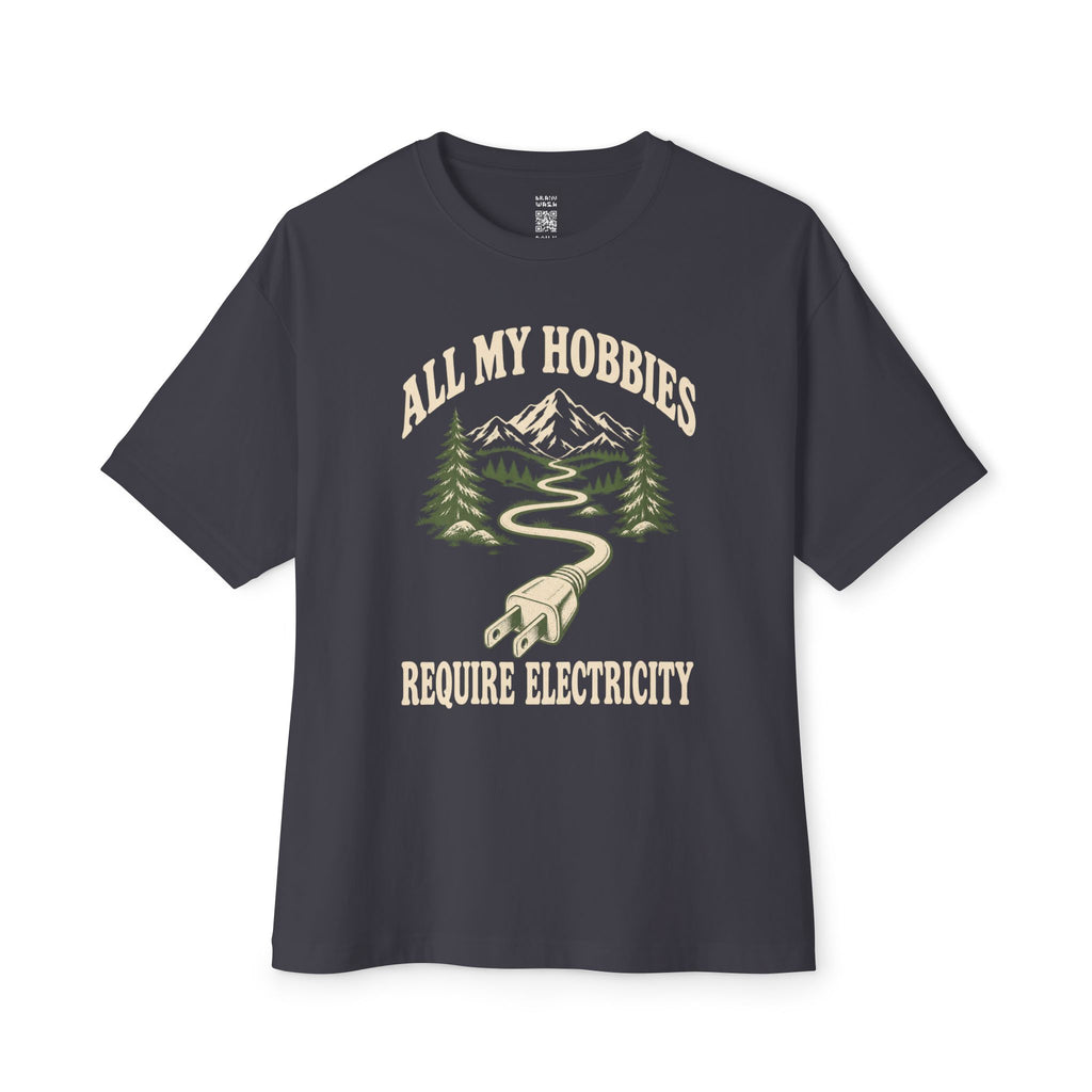 All My Hobbies Oversized Tee