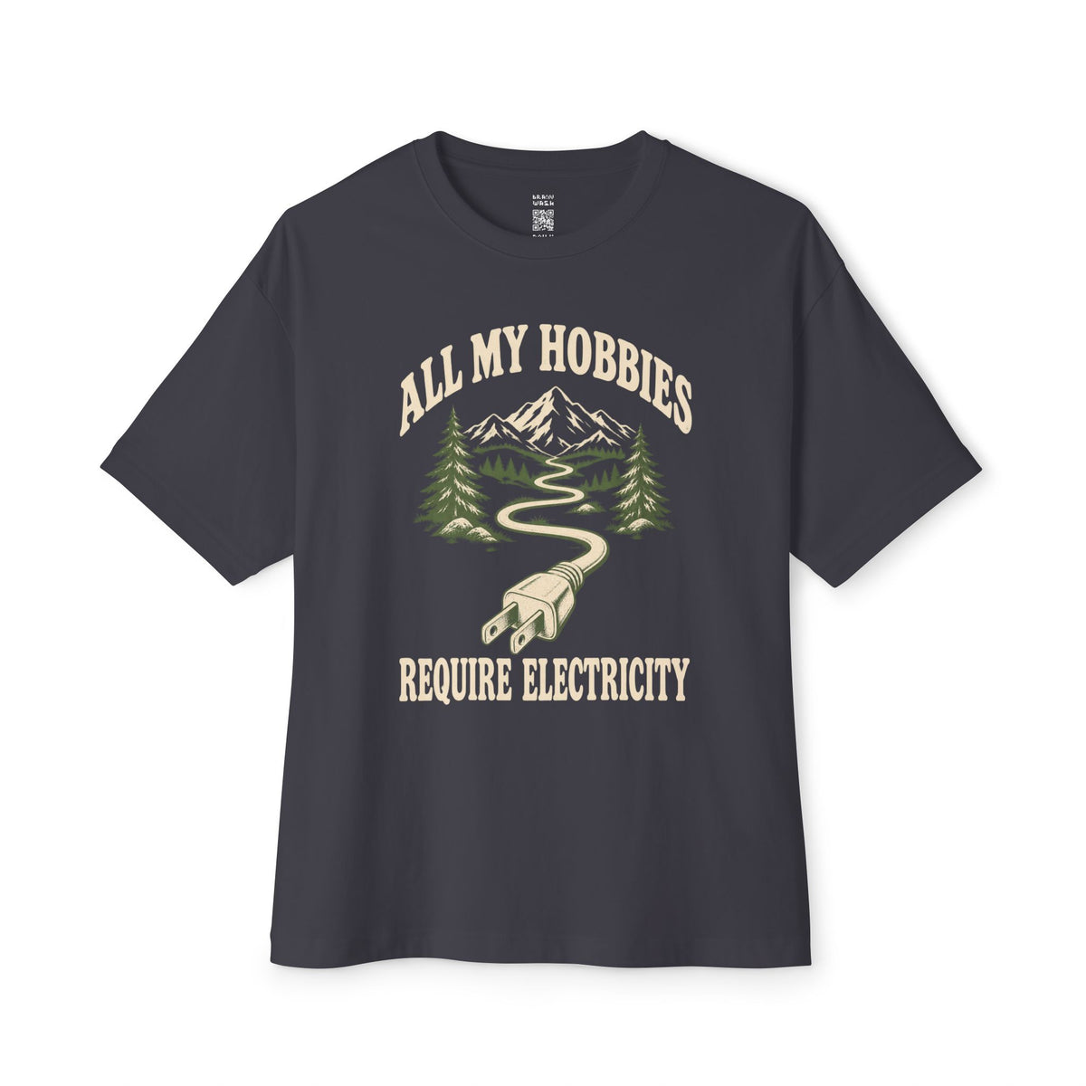 All My Hobbies Oversized Tee
