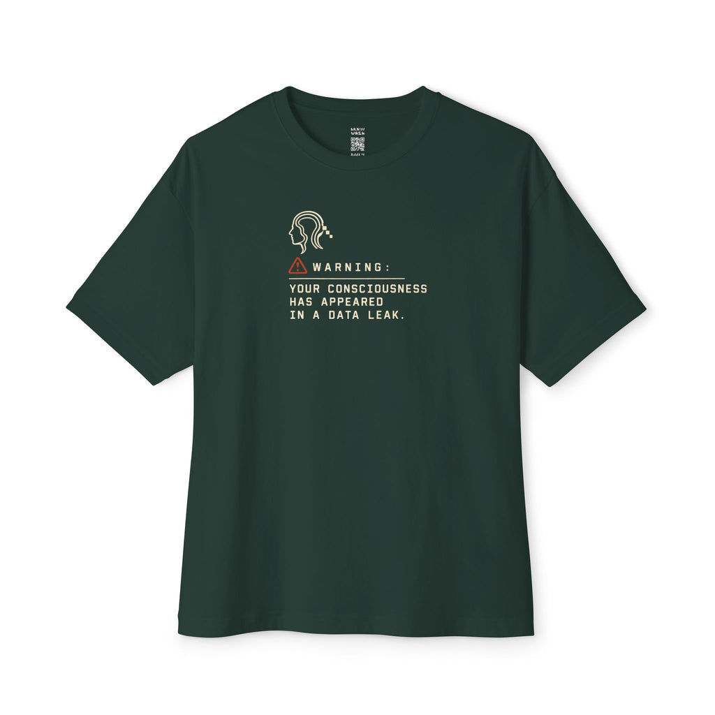 Consciousness Data Leak Oversized Tee
