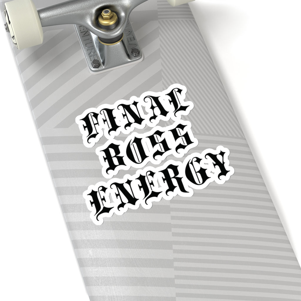 Final Boss Energy Sticker