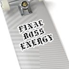 Final Boss Energy Sticker