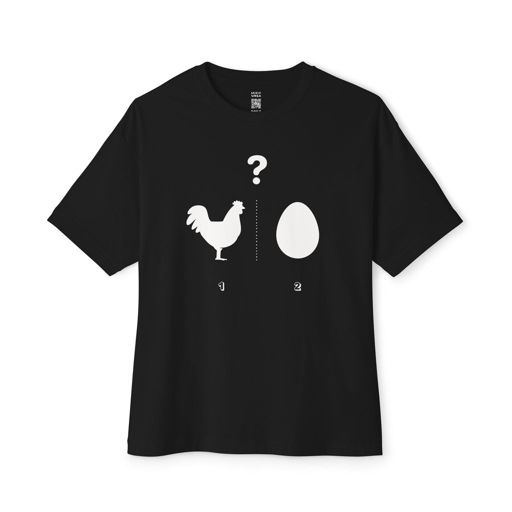 Chicken Or The Egg Oversized Tee