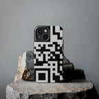 QR Print Tough Phone Case
