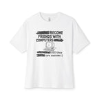 Friends with Computers Oversized Tee