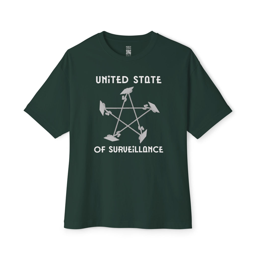 United State Of Surveillance Oversized Tee