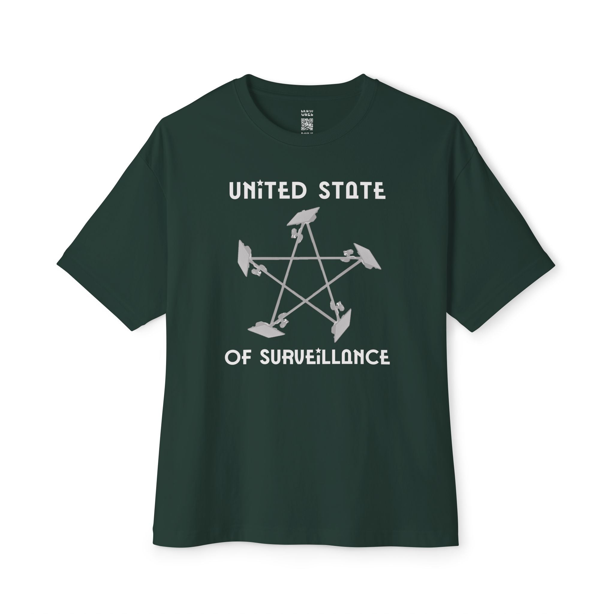 United State Of Surveillance Oversized Tee