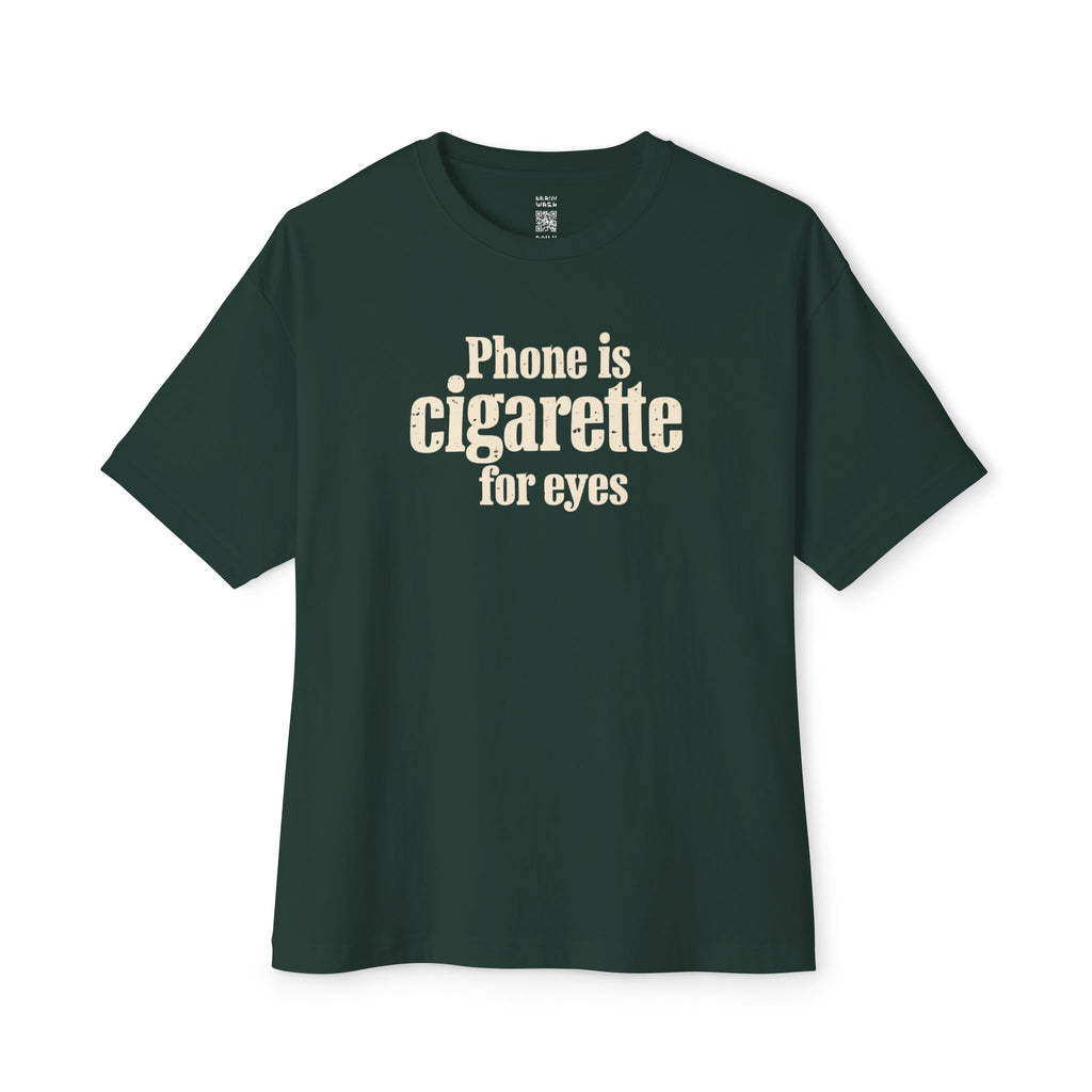 Cigarette For Eyes Oversized Tee